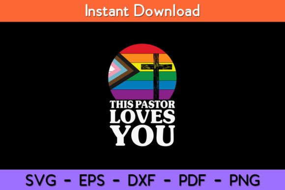 Christian Ally Inclusive Pride Clergy: A Crafts Graphics Gem