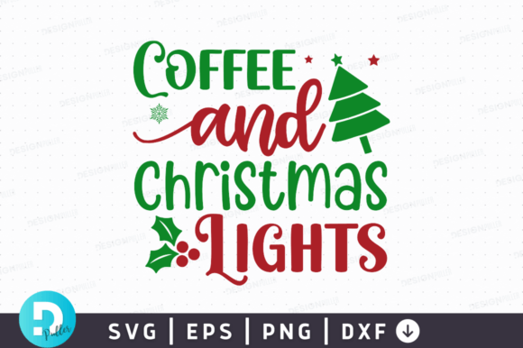 Coffee and Christmas Lights: A Festive Graphics Craft