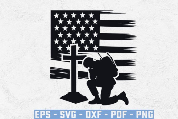 Exploring the Kneeling Soldier and Jesus Cross Svg for Crafts