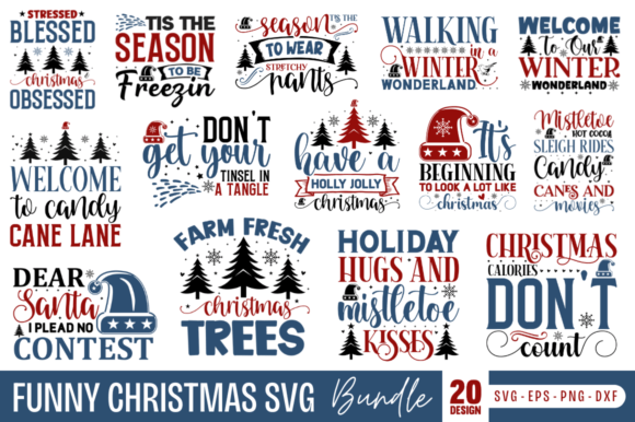 Funny Christmas SVG Bundle: A Versatile Graphic for Crafts