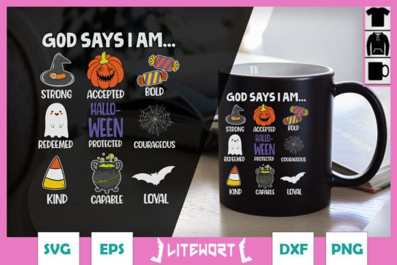 God Says I Am Halloween Jesus SVG: A Unique Graphics Craft