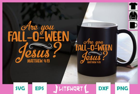 Halloween Are You Fall-o-ween Jesus SVG: A Crafty Graphics Gem
