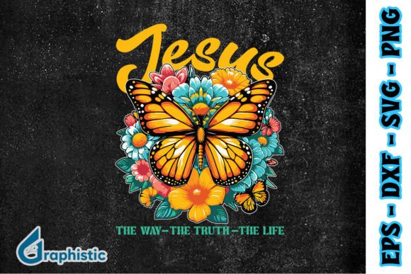 Jesus the Way the Truth Life SVG: A Versatile Graphics Asset